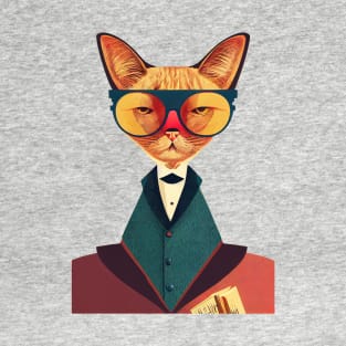 Alexander Mittens, a Cat that is just not amused T-Shirt